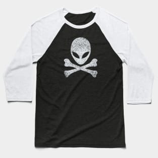 Alien and Crossbones Baseball T-Shirt